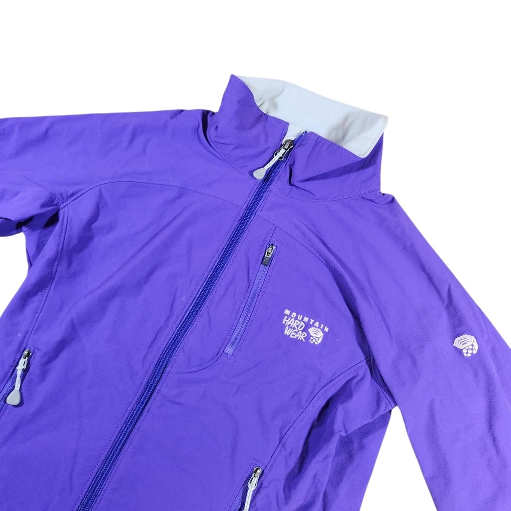 Mountain Hardwear Women's S Purple Full Zip Lightweight Jacket Outddor Hiking